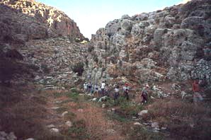 Passage vers le Wadi Suweinit